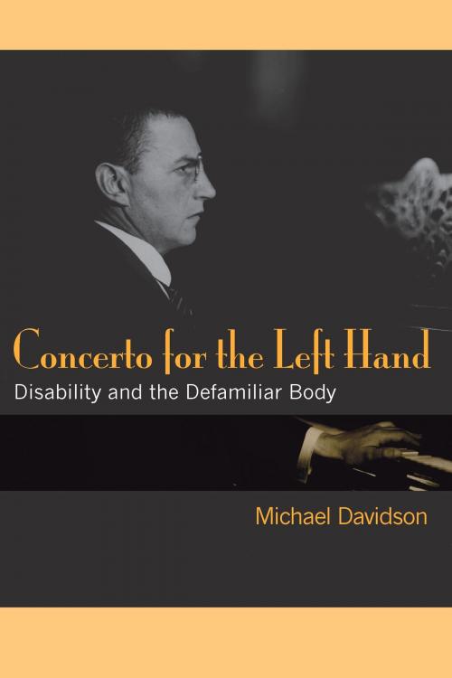 Cover of the book Concerto for the Left Hand by Michael Davidson, University of Michigan Press