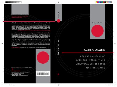 Cover of the book Acting Alone by Bradley F. Podliska, Lexington Books
