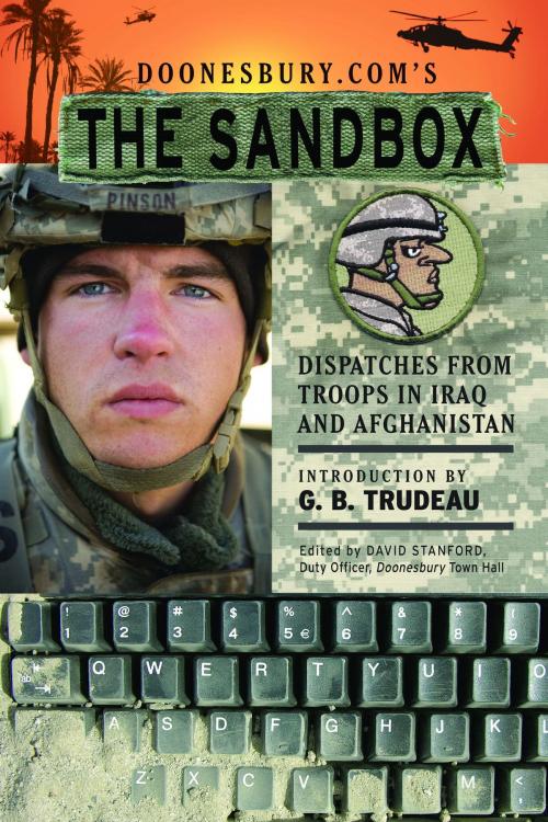 Cover of the book Doonesbury.com's The Sandbox: Dispatches from Troops in Iraq and Afghanistan by G. B. Trudeau, Andrews McMeel Publishing, LLC