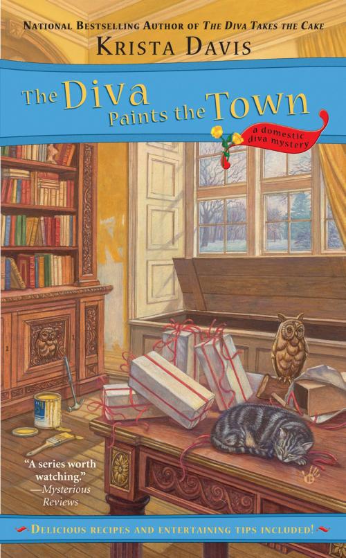 Cover of the book The Diva Paints the Town by Krista Davis, Penguin Publishing Group