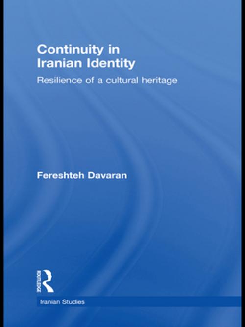 Cover of the book Continuity in Iranian Identity by Fereshteh Davaran, Taylor and Francis