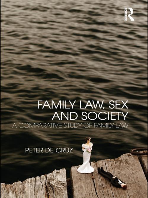 Cover of the book Family Law, Sex and Society by Peter De Cruz, Taylor and Francis