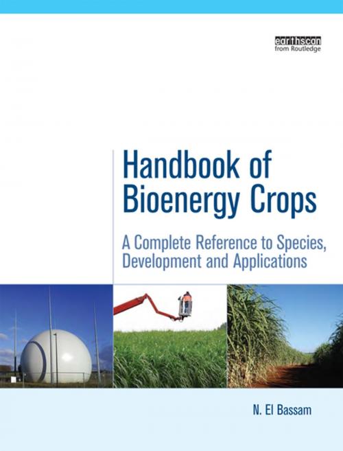 Cover of the book Handbook of Bioenergy Crops by N. El Bassam, Taylor and Francis