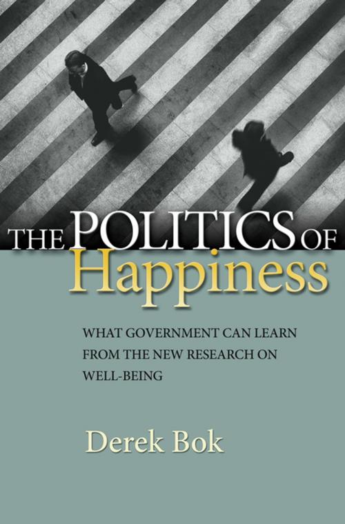 Cover of the book The Politics of Happiness by Derek Bok, Princeton University Press