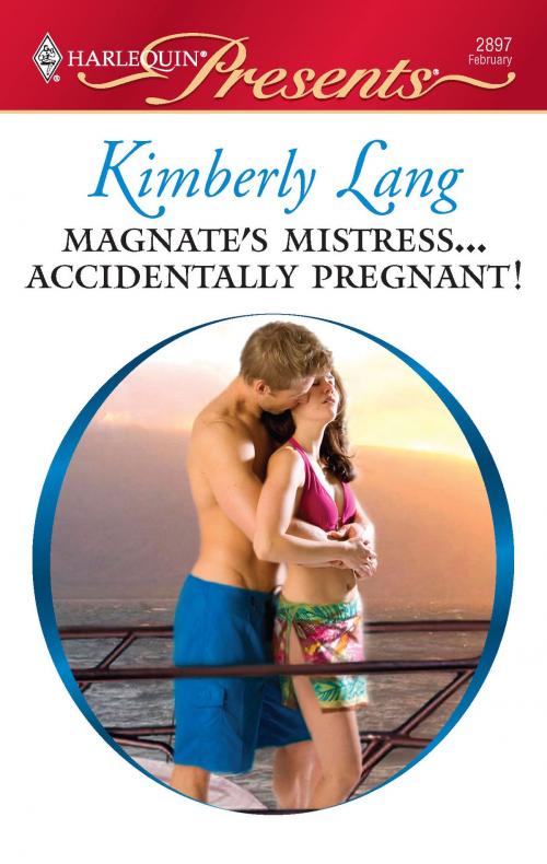 Cover of the book Magnate's Mistress...Accidentally Pregnant! by Kimberly Lang, Harlequin