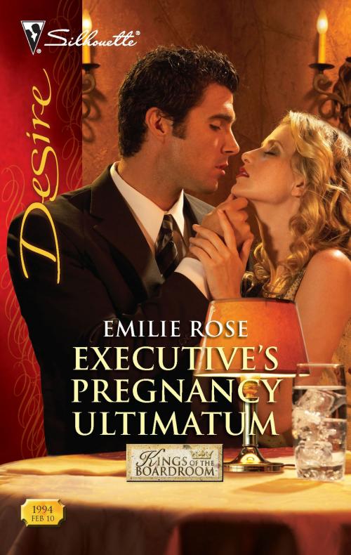 Cover of the book Executive's Pregnancy Ultimatum by Emilie Rose, Silhouette