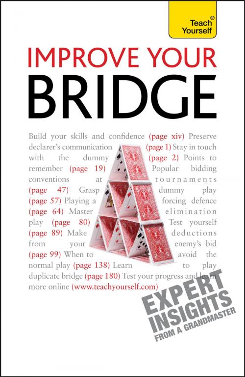 Cover of the book Improve Your Bridge: Teach Yourself by David Bird, John Murray Press