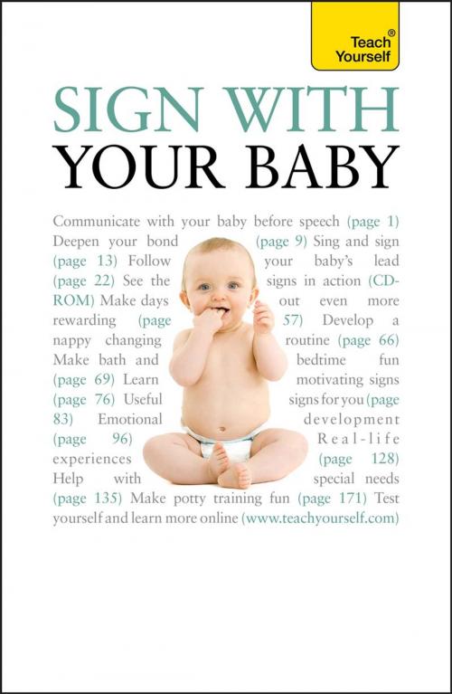 Cover of the book Sign With Your Baby: Teach Yourself by Jane Jarvis, John Murray Press