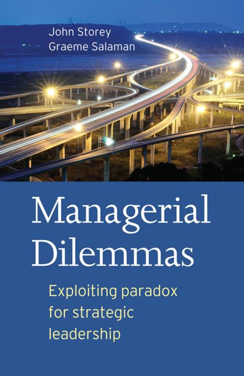 Cover of the book Managerial Dilemmas by John Storey, Graeme Salaman, Wiley