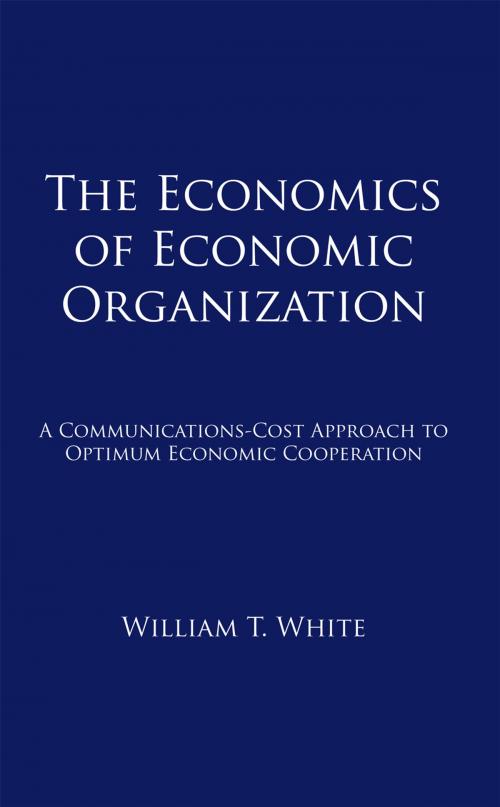 Cover of the book The Economics of Economic Organization by William T. White, AuthorHouse