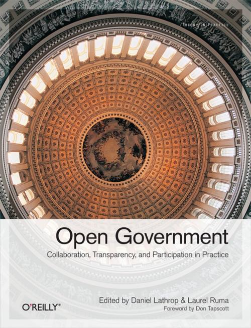 Cover of the book Open Government by Daniel Lathrop, Laurel  Ruma, O'Reilly Media