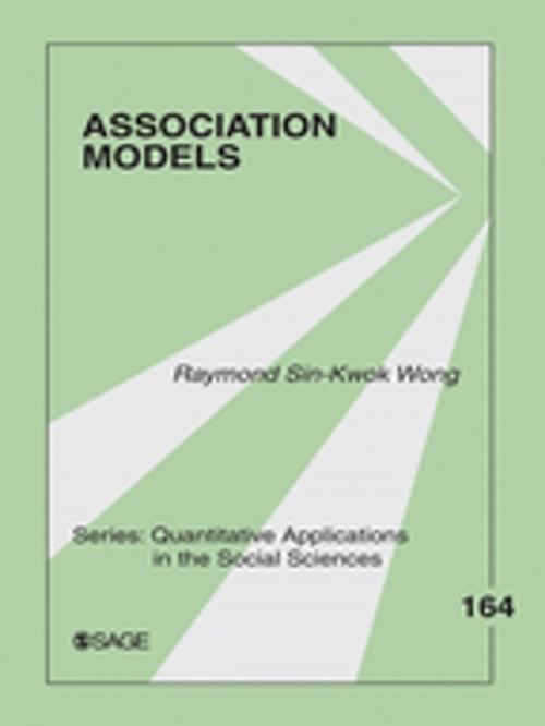 Cover of the book Association Models by Raymond Sin-Kwok Wong, SAGE Publications