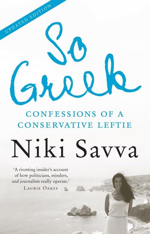 Cover of the book So Greek by Niki Savva, Scribe Publications Pty Ltd