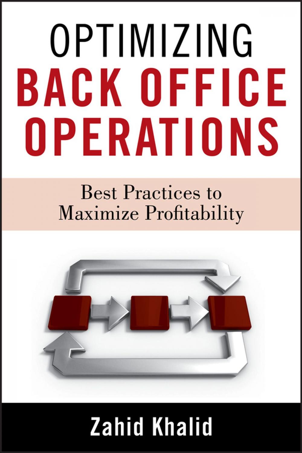 Big bigCover of Optimizing Back Office Operations