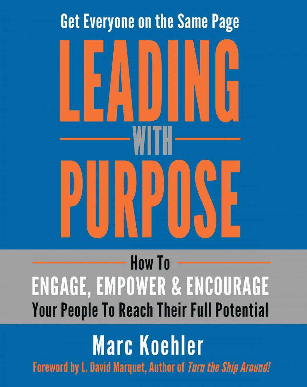 Big bigCover of Leading with Purpose