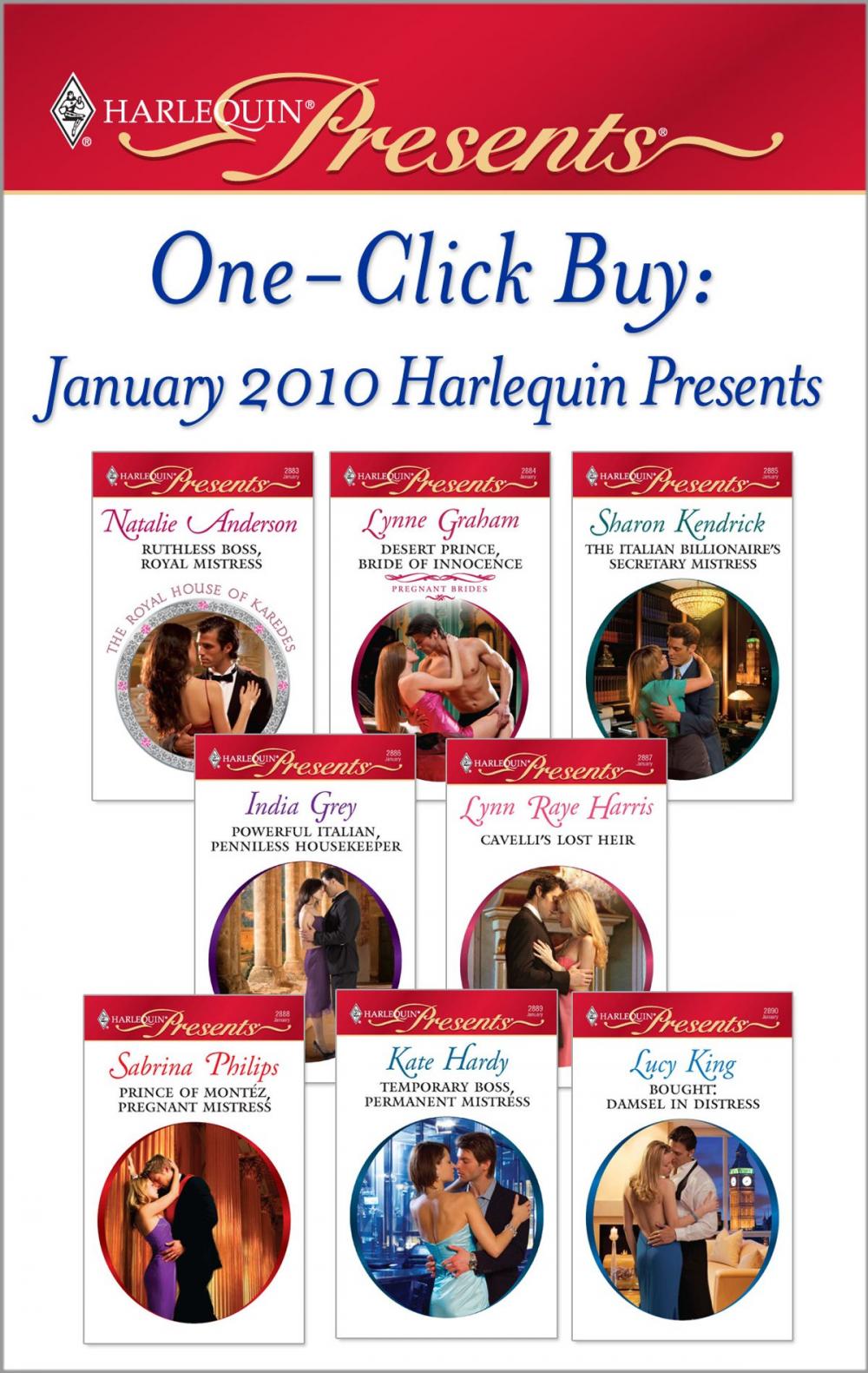 Big bigCover of One-Click Buy: January 2010 Harlequin Presents
