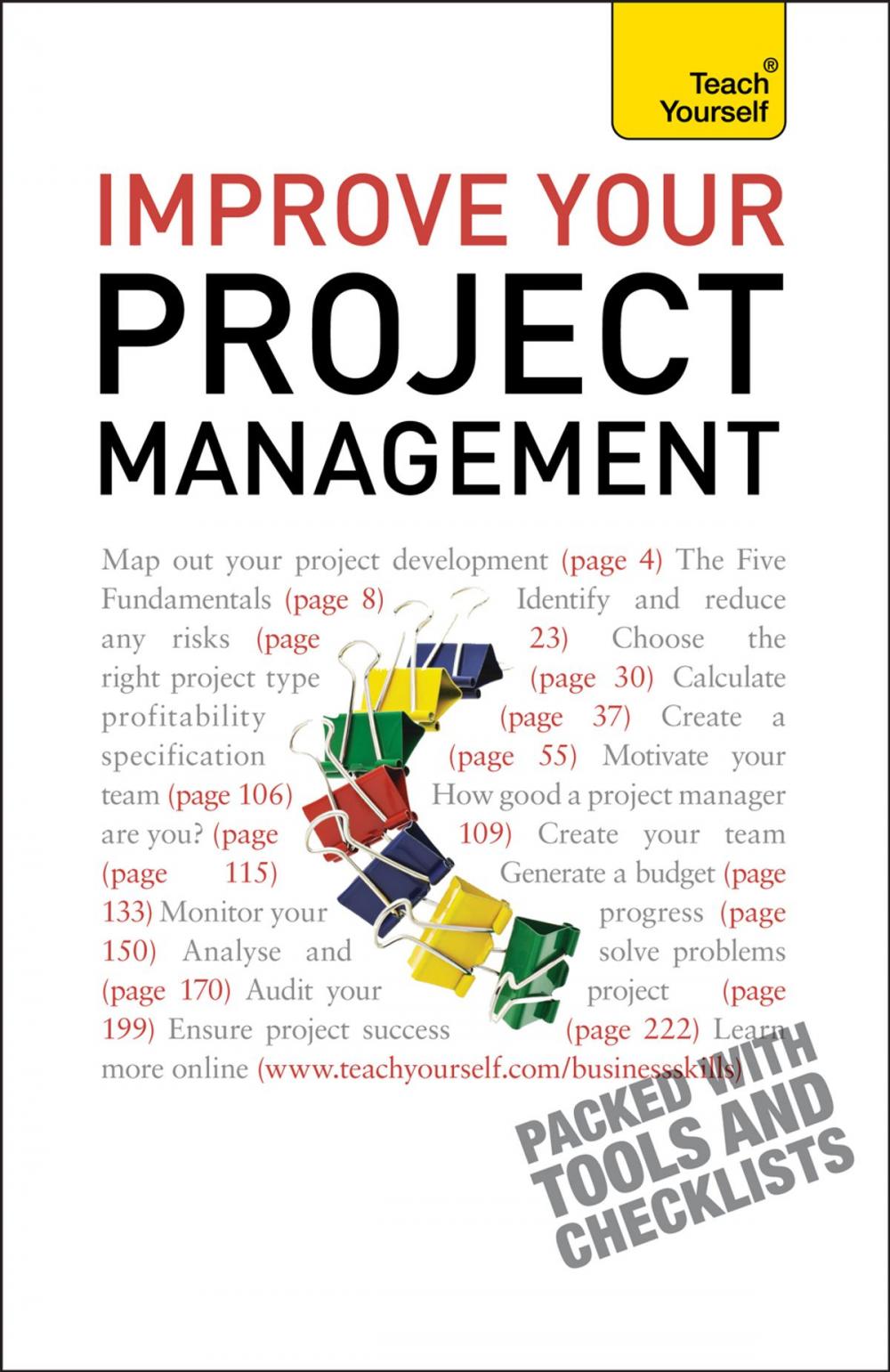 Big bigCover of Improve Your Project Management: Teach Yourself