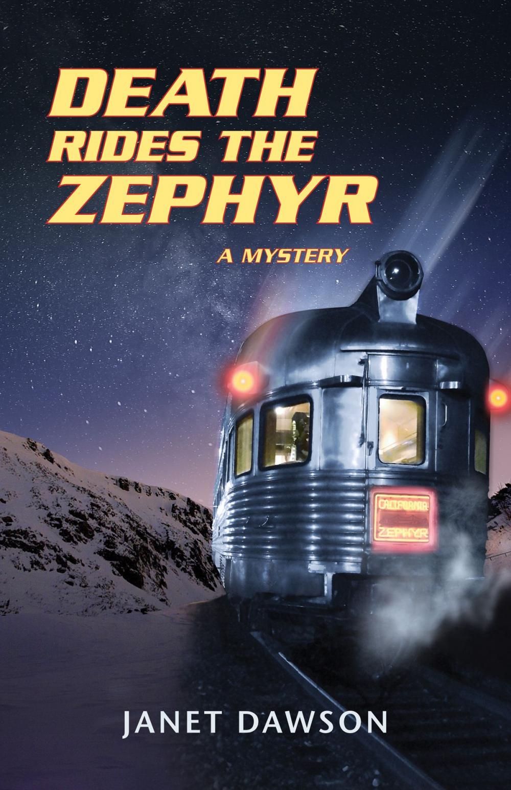 Big bigCover of Death Rides the Zephyr