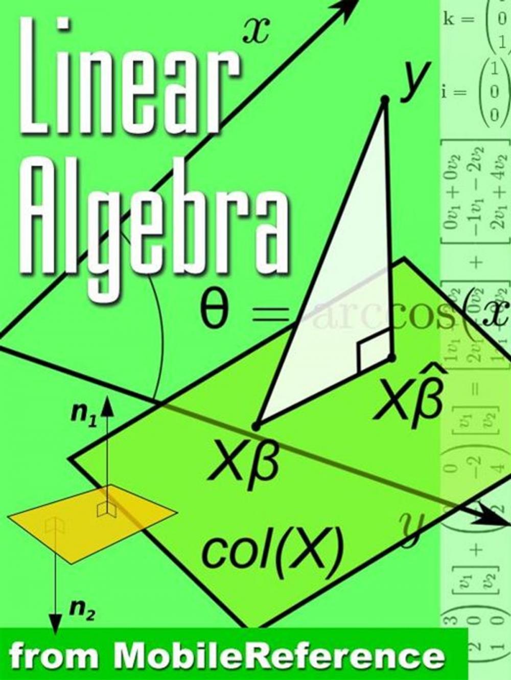 Big bigCover of Linear Algebra Study Guide (Mobi Study Guides)