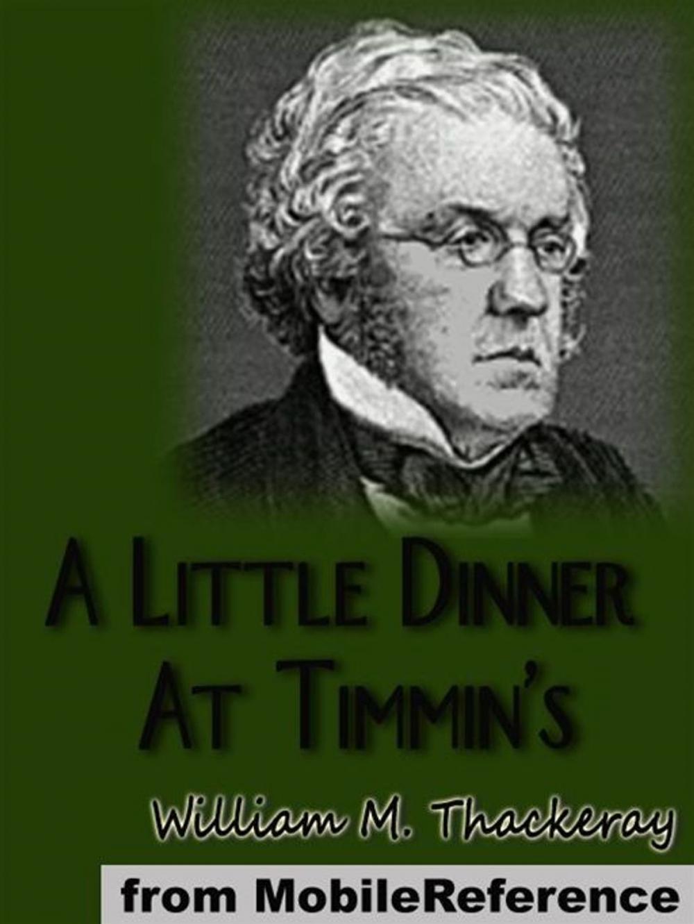 Big bigCover of A Little Dinner At Timmin's (Mobi Classics)