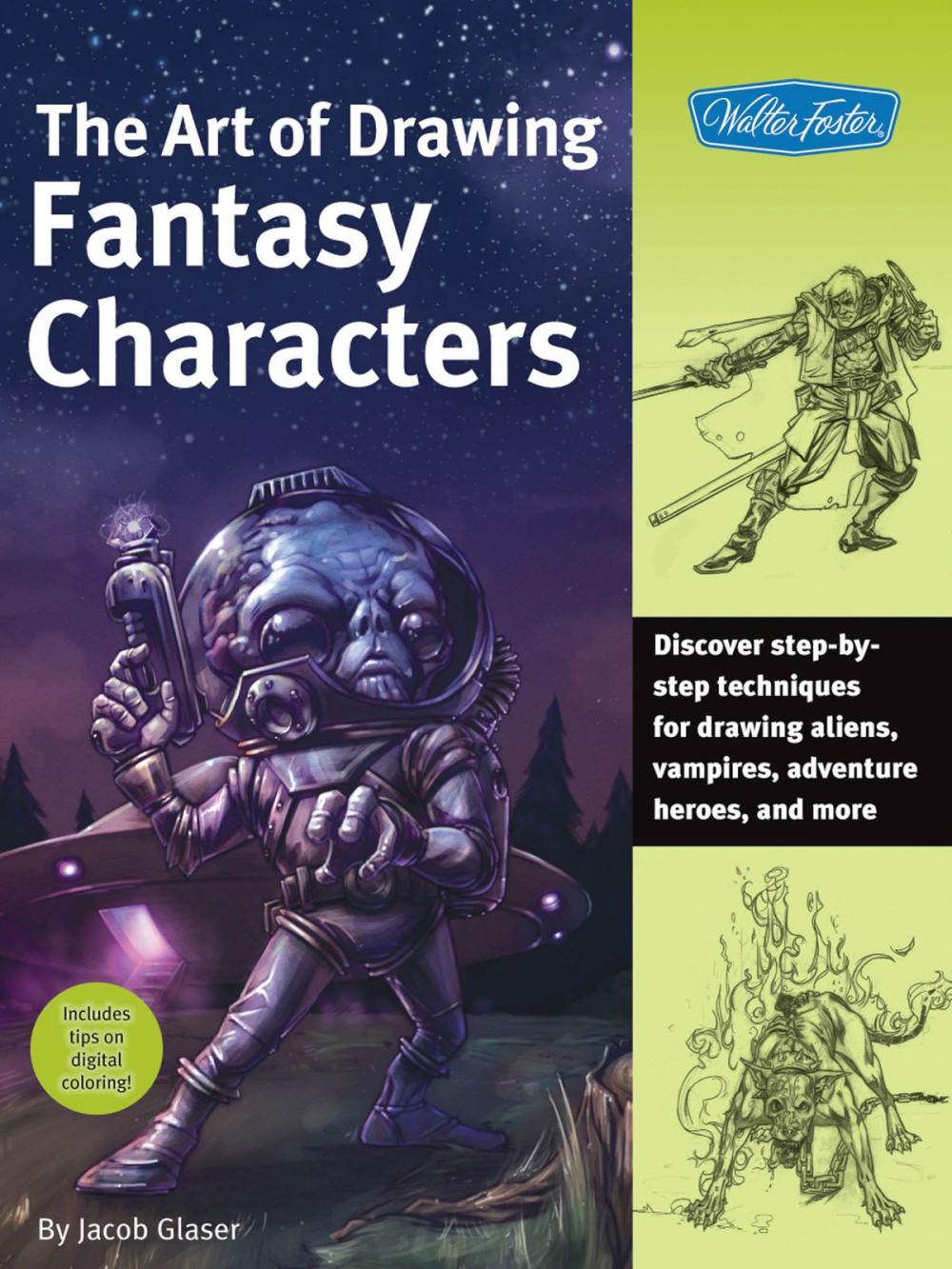 Big bigCover of The Art of Drawing Fantasy Characters