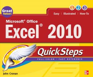 Cover of the book Microsoft Office Excel 2010 QuickSteps by David M. Stillman, Ronni L. Gordon