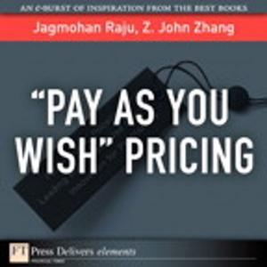 Cover of the book Pay As You Wish Pricing by Stephen Burge