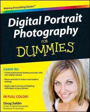 Book cover of Digital Portrait Photography For Dummies