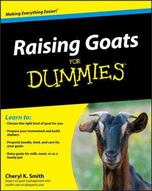Cover of the book Raising Goats For Dummies by Scott J. Lebson, Lanning G. Bryer, Matthew D. Asbell