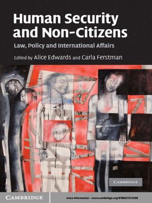 Cover of the book Human Security and Non-Citizens by 