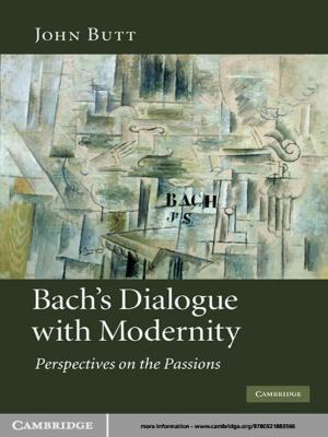 Cover of the book Bach's Dialogue with Modernity by G. Miller