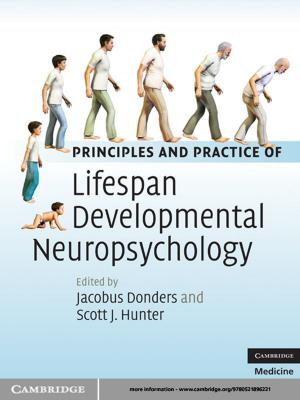 Cover of the book Principles and Practice of Lifespan Developmental Neuropsychology by Martin Iddon