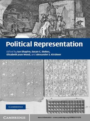 Cover of the book Political Representation by Yvonne Sherwood