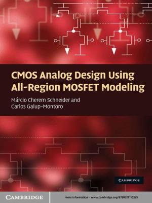 Cover of the book CMOS Analog Design Using All-Region MOSFET Modeling by Dr Burton Richter