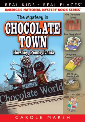 Book cover of The Mystery in Chocolate Town...Hershey, Pennsylvania