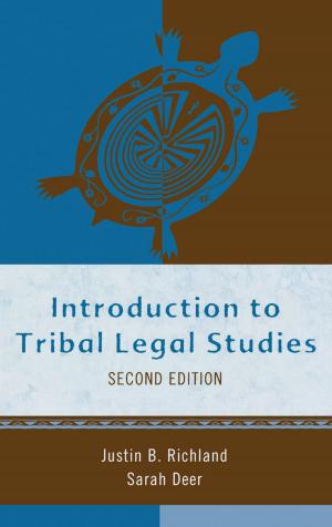 Book cover of Introduction to Tribal Legal Studies