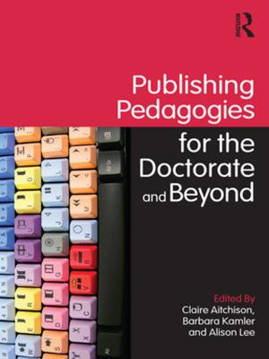 bigCover of the book Publishing Pedagogies for the Doctorate and Beyond by 