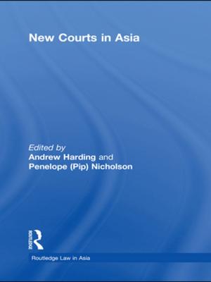 Cover of the book New Courts in Asia by Takayoshi Shinkuma, Shunsuke Managi