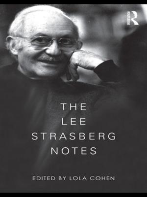 Cover of the book The Lee Strasberg Notes by Rolf Skog, Erik Sjöman