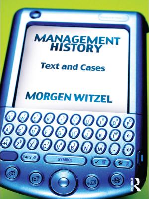 Cover of the book Management History by J.Joseph Hewitt