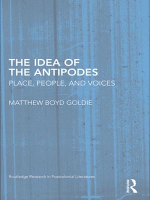 Book cover of The Idea of the Antipodes