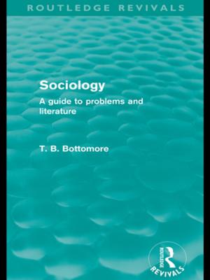 Cover of the book Sociology (Routledge Revivals) by Paul Hamlyn