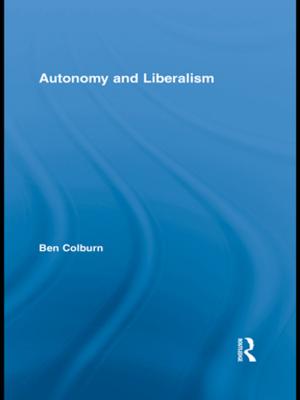 Cover of the book Autonomy and Liberalism by David Aberbach