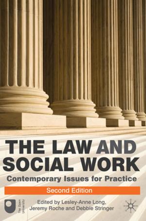 Cover of the book The Law and Social Work by Margo Armstrong