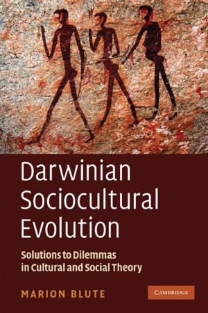 Cover of the book Darwinian Sociocultural Evolution by Michael Krivelevich, Konstantinos Panagiotou, Mathew Penrose, Colin McDiarmid