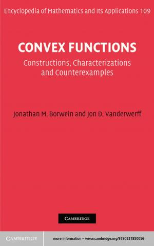 Cover of the book Convex Functions by Lutz Kilian, Helmut Lütkepohl