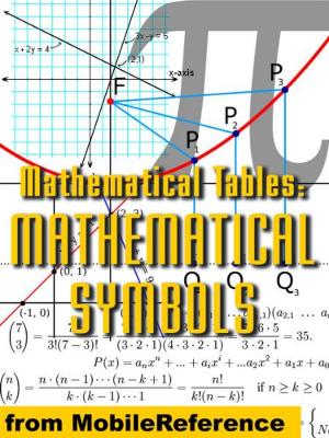 Cover of the book Mathematical Tables: Mathematical Symbols (Mobi Study Guides) by Klaas Schilder, Jochem Douma