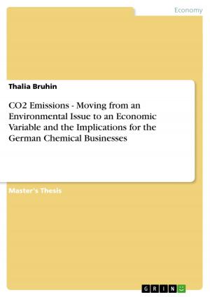 Cover of the book CO2 Emissions - Moving from an Environmental Issue to an Economic Variable and the Implications for the German Chemical Businesses by Marco Sievers