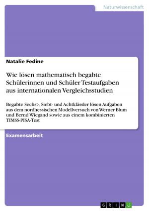 Cover of the book Wie lösen mathematisch begabte Schülerinnen und Schüler Testaufgaben aus internationalen Vergleichsstudien by Johannes Kolb