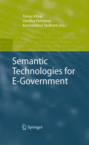Cover of the book Semantic Technologies for E-Government by Friedhelm Padberg, Sebastian Wartha